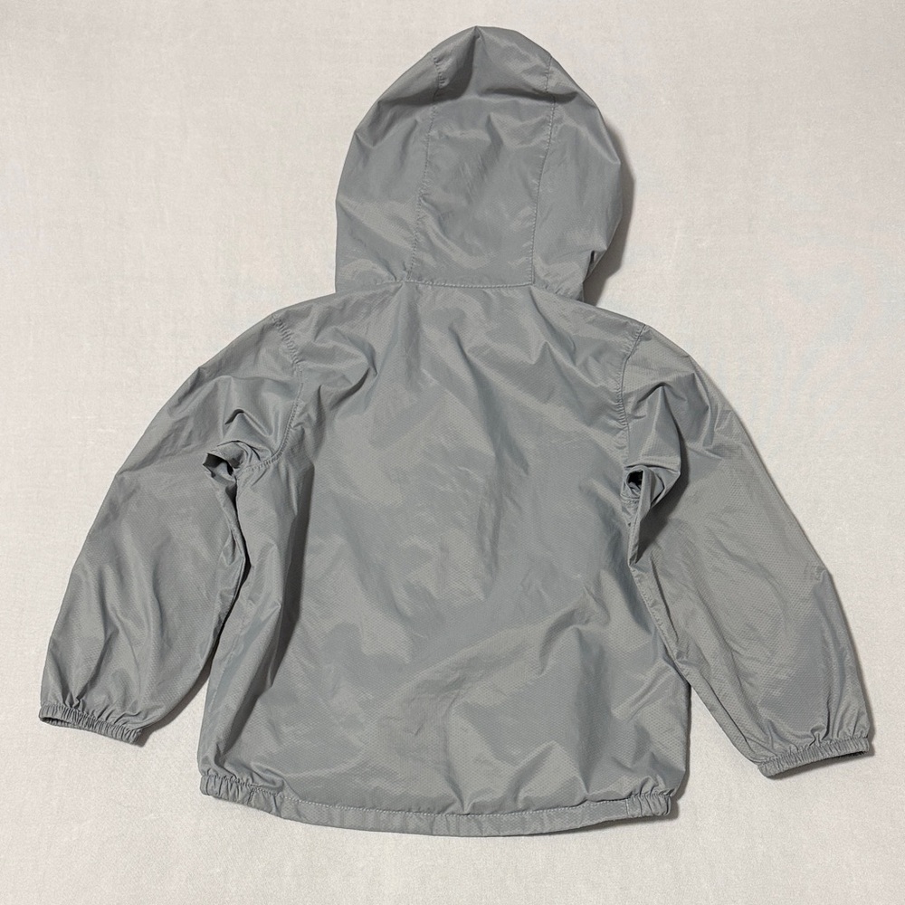 The North Face Light Gray Flurry Wind Jacket Size 12-18 Months - Picture 4 of 6